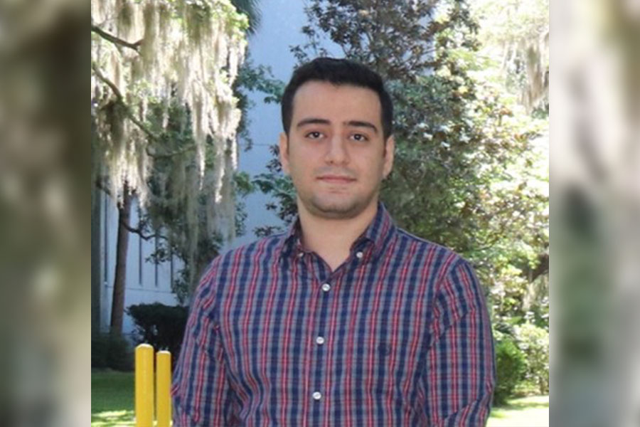 FSU Institute of Molecular Biophysics doctoral candidate Behrouz Ghazi Esfahani.