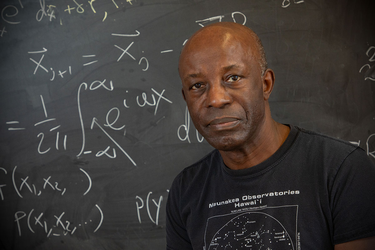 Harrison Prosper, a professor in the Department of Physics, has been named Florida State University’s 2024-2025 Robert O. Lawton Distinguished Professor. (FSU Photography)